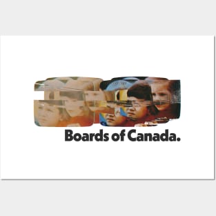 Boards Of Canada / Original Retro Glitch Art Design Posters and Art